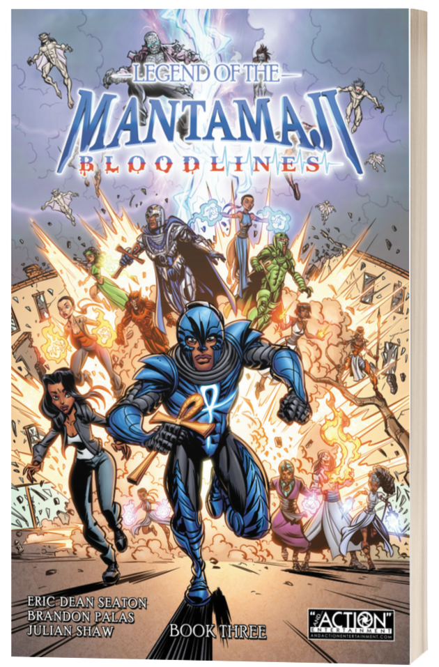 PREORDER Legend of the Mantamaji: Bloodlines Book 3