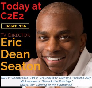 Eric Dean Seaton C2E2, legend of the mantamaji